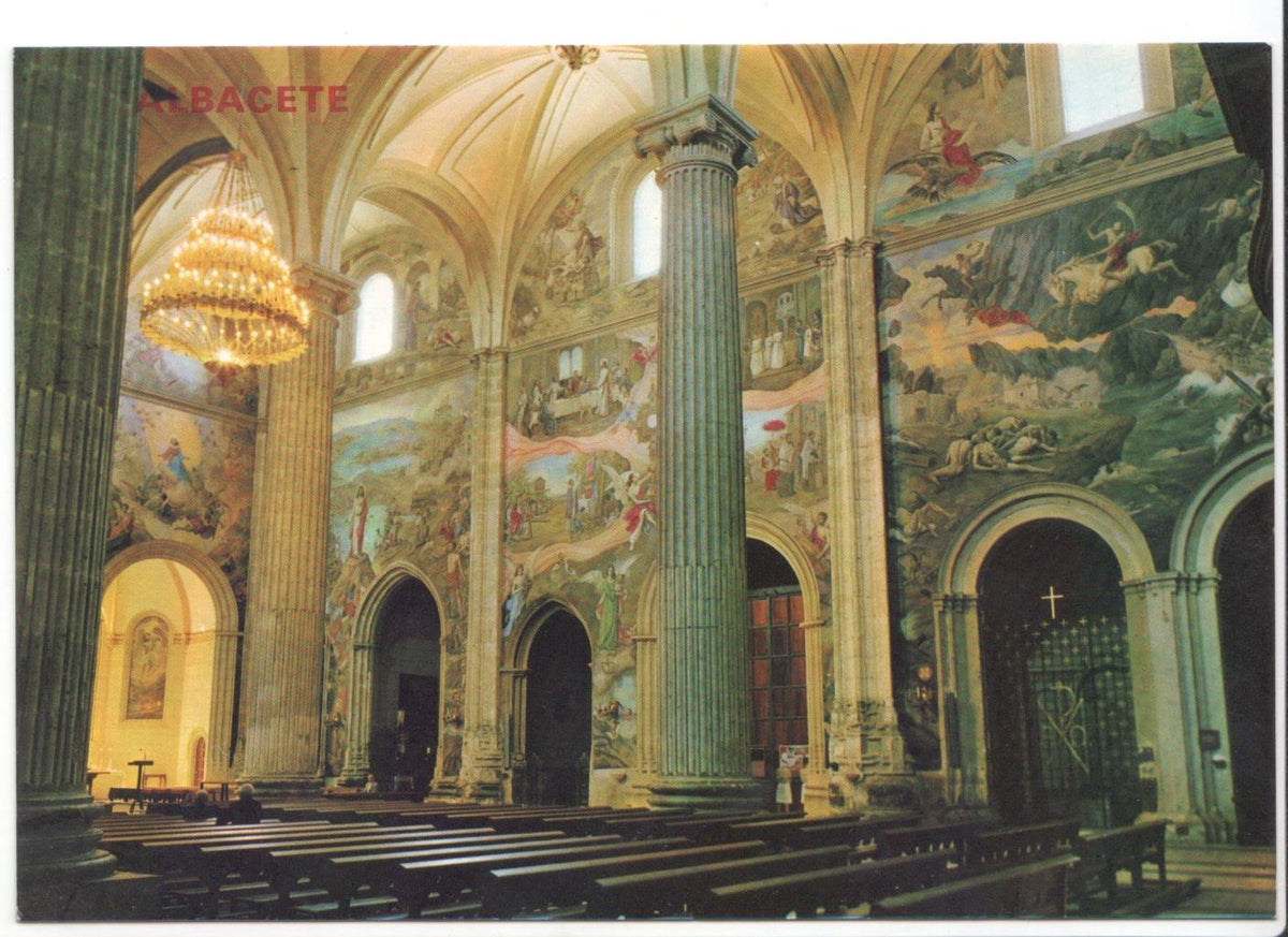 Postal JC089: Albacete. Interior de la Catedral