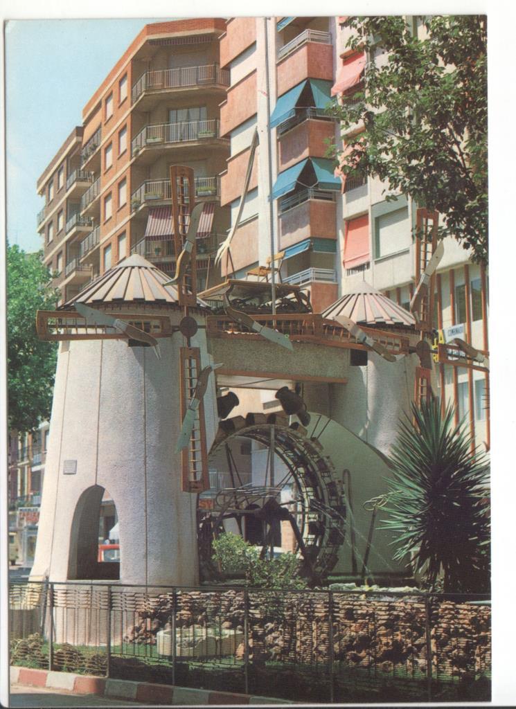 Postal JC090: Albacete. Noria de la Feria