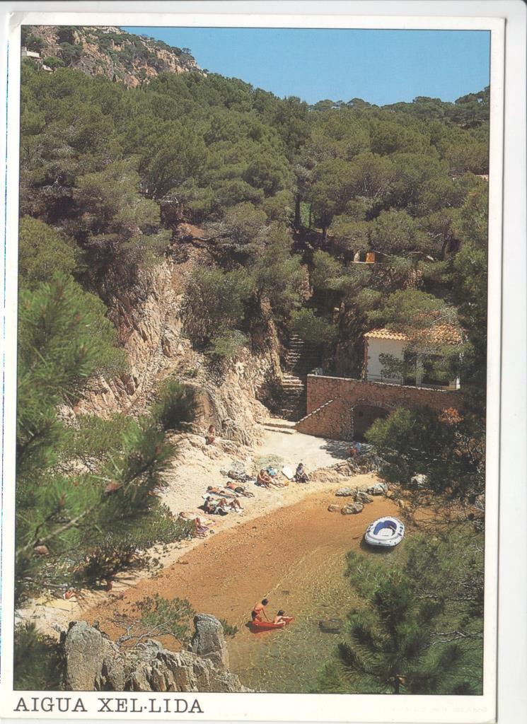 Postal JC091: Aigua Xel.lida (Costa Brava)