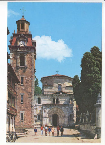 Postal JC0103:  Puente Viesgo (Santander). Iglesia San Miguel Arcangel