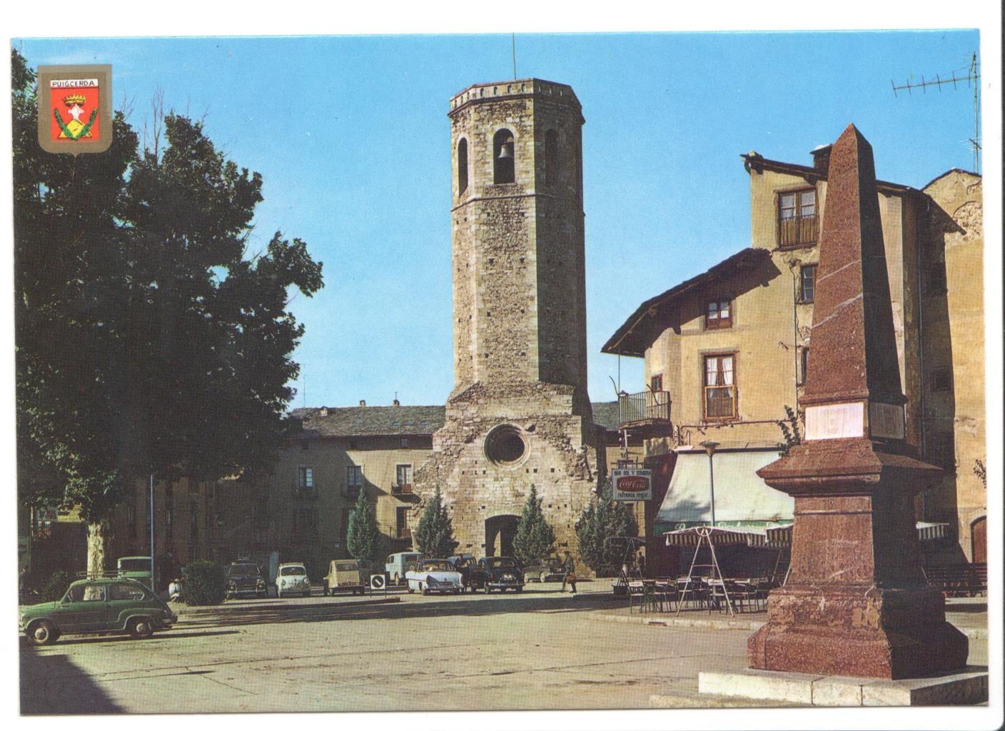 Postal JC0108: Puigcerda (Girona). Iglesia de Santa Maria