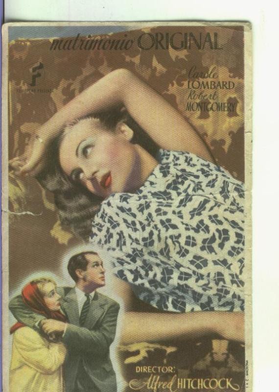 Programas de Cine: Matrimonio original