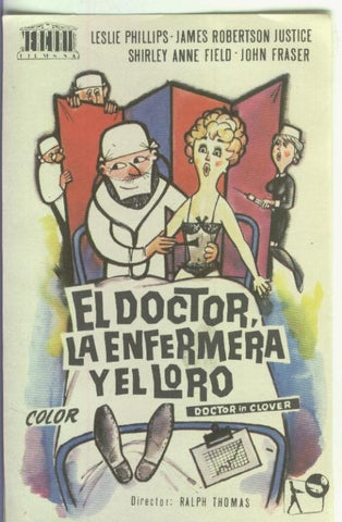 Programas de Cine: El doctor, la enfermera y el loro