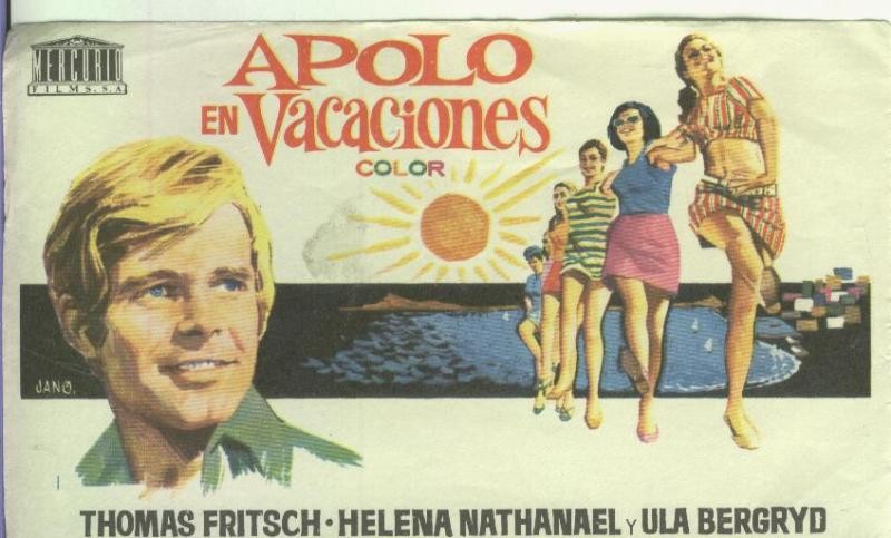 Programas de Cine: Apolo en vacaciones