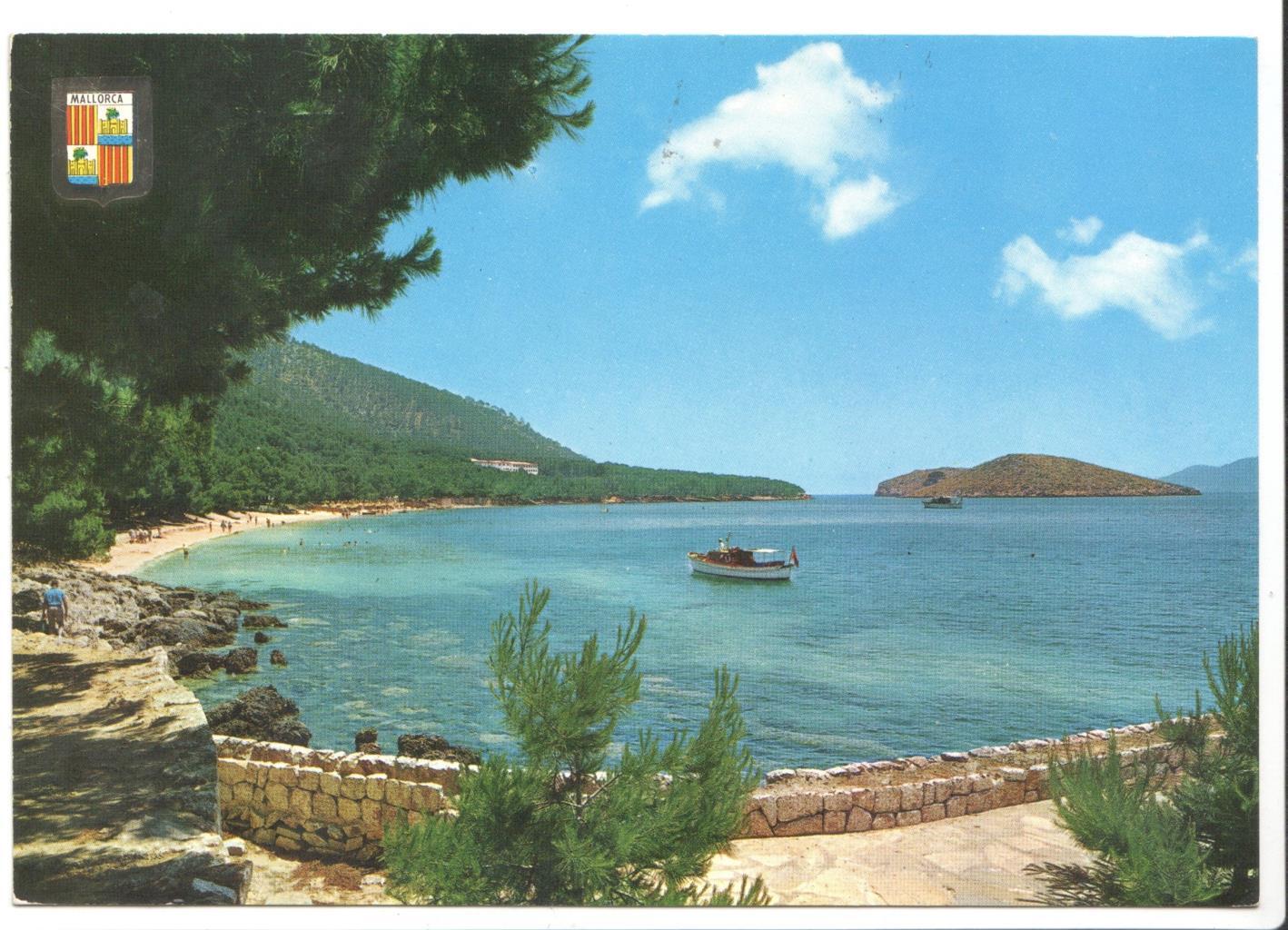 Postal JC0137: Mallorca. Pollensa. Playa de Formentor