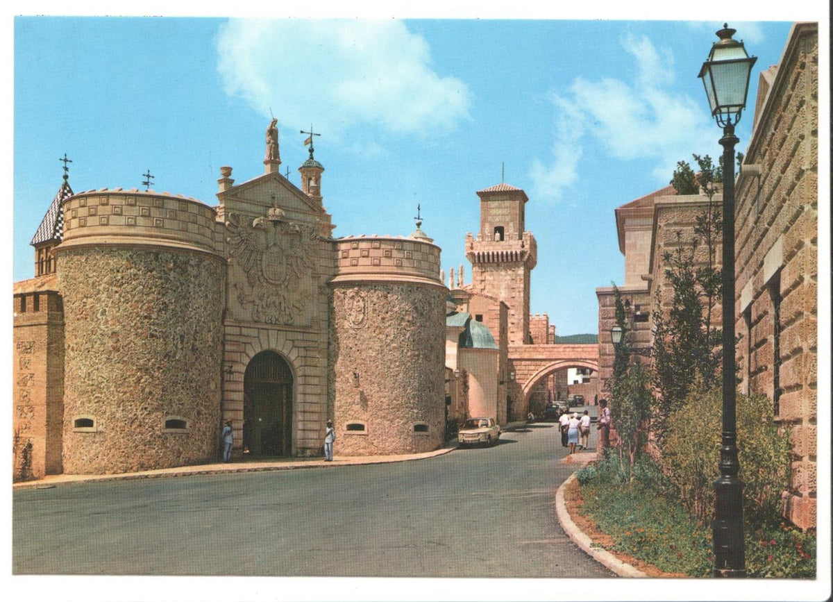 Postal JC0144: Palma de Mallorca. Pueblo Español. Puerta de Nisagra Nueva (Toledo)