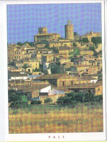 Postal JC0164: Pals, pueblo medieval (Costa Brava). Catalunya