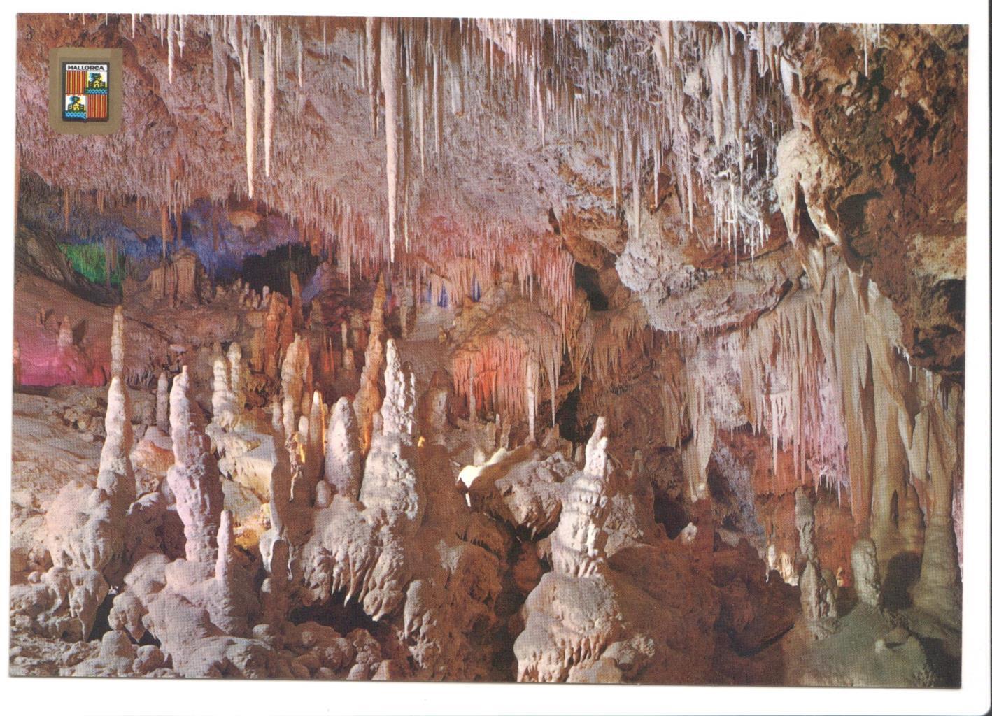 Postal JC0175: Porto Cristo (Manacor). Mallorca. Paraiso perdido de Milton - Cuevas dels Hams