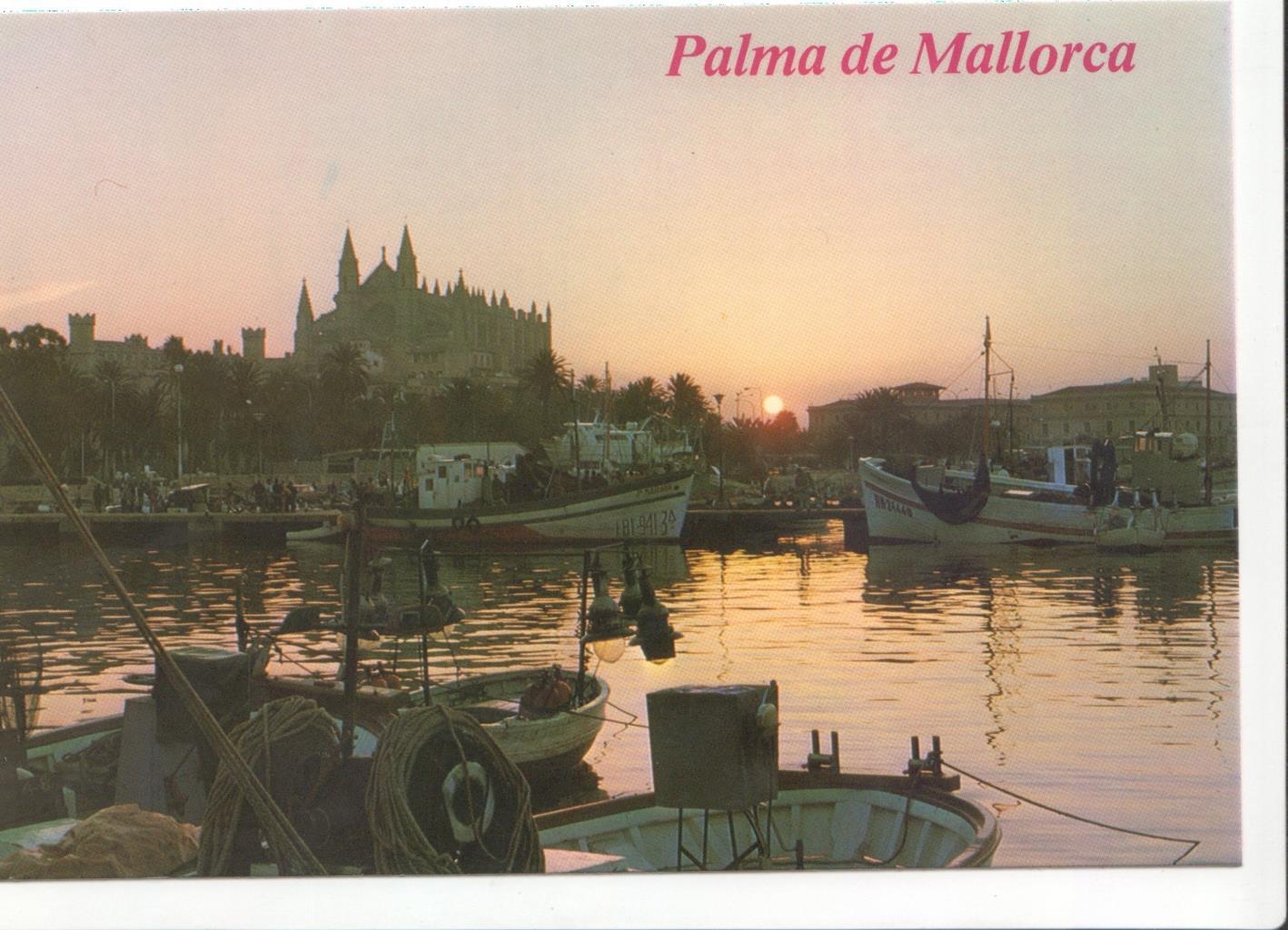 Postal JC0187: Mallorca (Baleares). Catedral