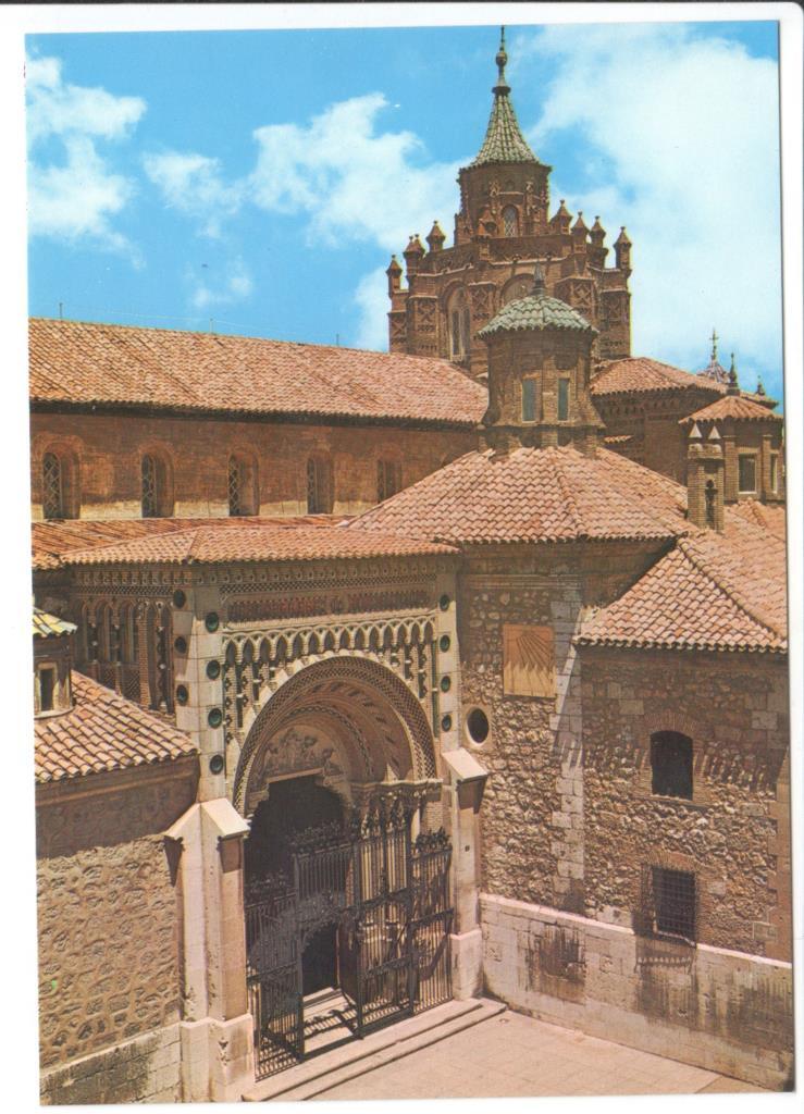 Postal JC0199: Teruel. Puerta principal de la Catedral