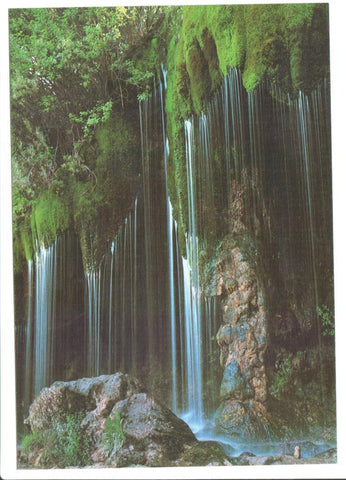 Postal JC0200: Cuenca. Nacimiento del Rio Cuervo