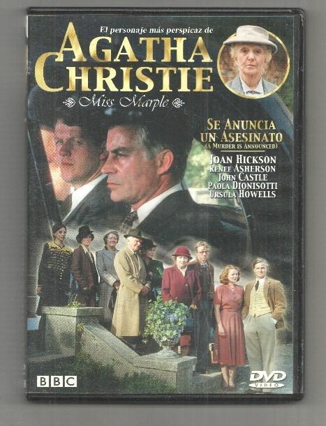 DVD, pelicula: Se anuncia un asesinato. Miss Marple - Agatha Christie. BBC