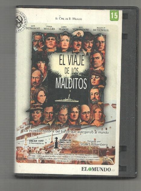 DVD, pelicula: El viaje de los Malditos (1976). El Mundo. La caratula esta cortada