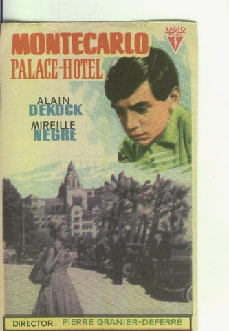 Programas de Cine: Montecarlo Palace Hotel