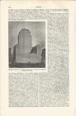 LAMINA ESPASA 34959: Proyecto de la Opera de Chicago