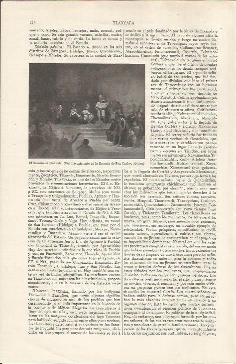 LAMINA ESPASA 35026: El Senado de Tlaxcala