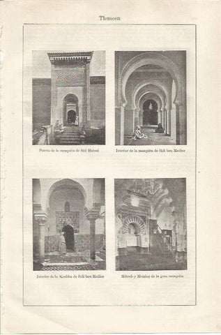 LAMINA ESPASA 35028: Mezquita de Sidi Haloui en Tlemcen, Argelia