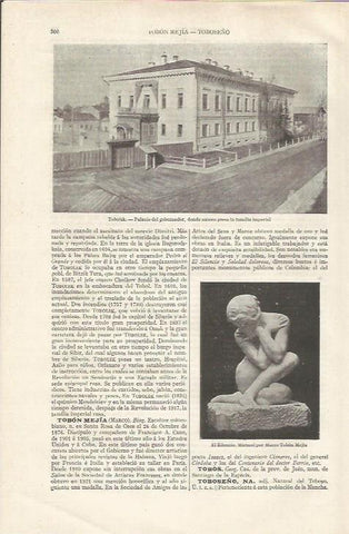 LAMINA ESPASA 35033: Palacio del Gobernador en Tobolsk, Rusia