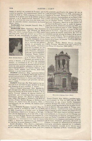 LAMINA ESPASA 34851: Monumento a Darey en Dijon