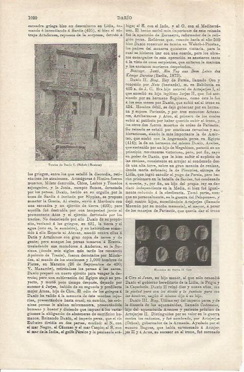 LAMINA ESPASA 34859: Tumba de Dario I