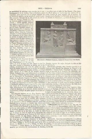 LAMINA ESPASA 34932: Monumento a Dalmacio G. Izcara