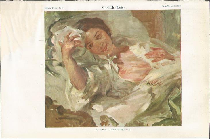 LAMINA ESPASA 34898: Sol matinal, por L. Corinth