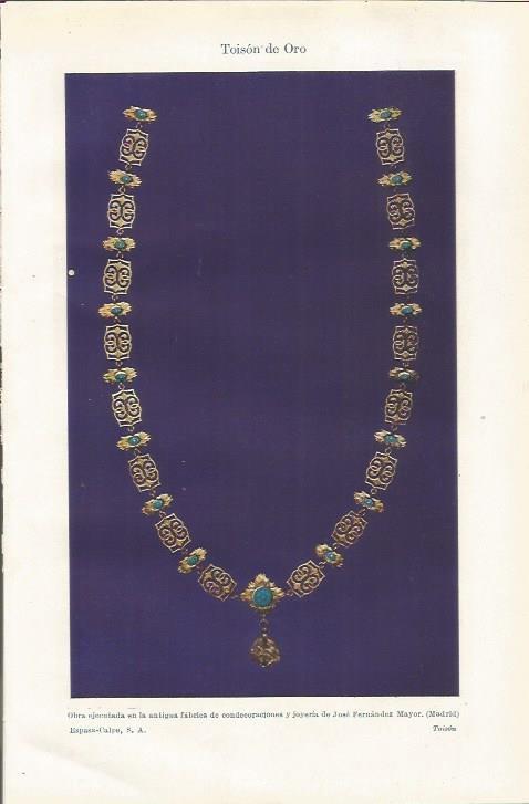 LAMINA ESPASA 35048: Collar hecho en la joyeria Jose Fernandez Mayor de Madrid