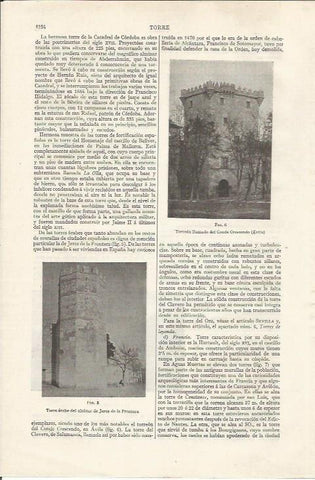 LAMINA ESPASA 35181: Torreon del Conde Crescendo en Avila