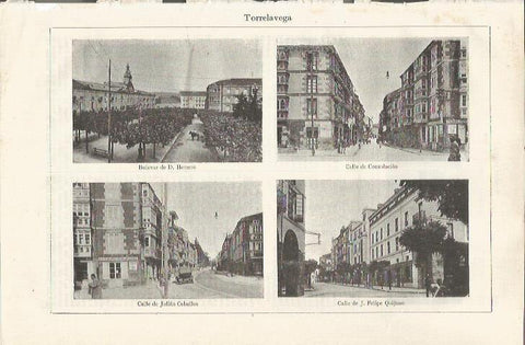 LAMINA ESPASA 35202: Calles de Torrelavega, Santander