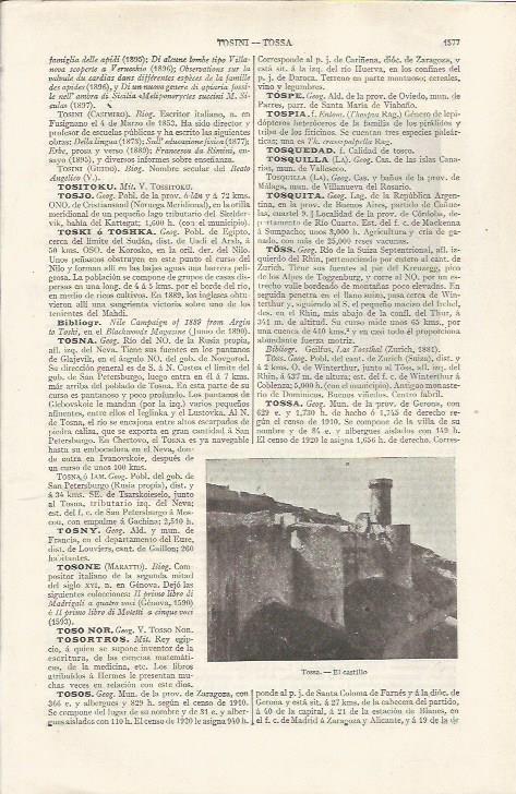 LAMINA ESPASA 35234: Castillo de Tossa de Mar, Girona