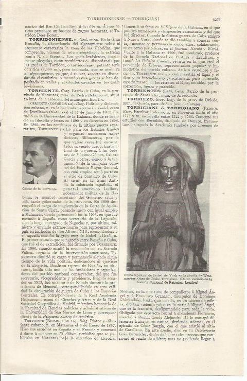 LAMINA ESPASA 35217: Busto sepulcral de Isabel de York