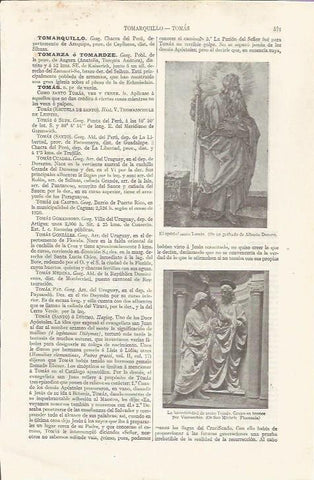 LAMINA ESPASA 35094: El apostol Santo Tomas