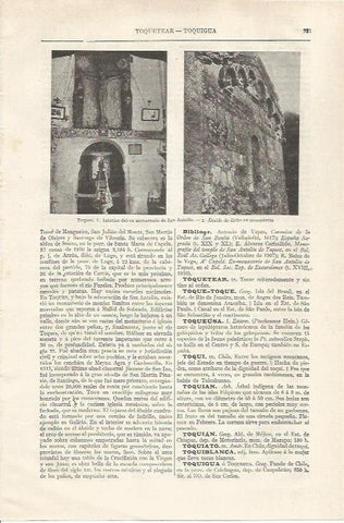 LAMINA ESPASA 35130: Monasterio de San Antolin en Toques