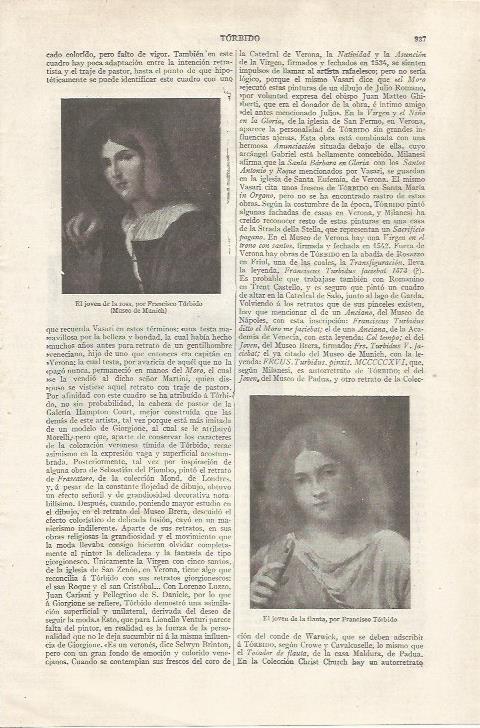 LAMINA ESPASA 35132: El joven de la rosa, por F. Torbido