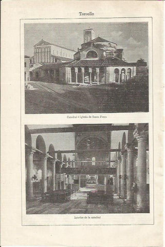 LAMINA ESPASA 35133: Catedral de Torcello