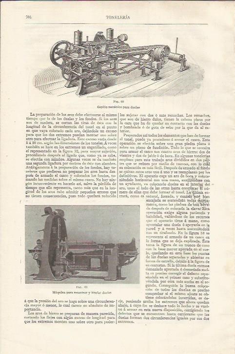 LAMINA ESPASA 35108: Cepillo mecanico para duelas