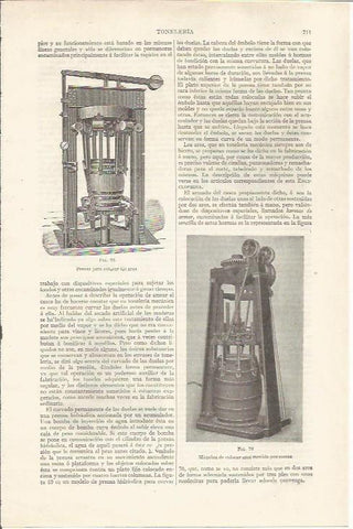 LAMINA ESPASA 35115: Prensa para colocar aros de tonel