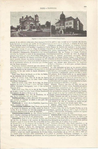 LAMINA ESPASA 35124: Casa Gobierno y Rock Island Depot en Topeka, Estados Unidos