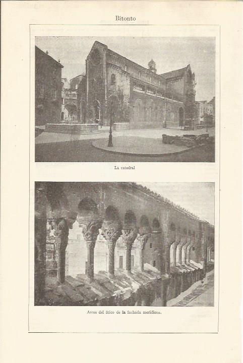 LAMINA ESPASA 34571: Catedral de Bitonto