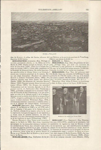 LAMINA ESPASA 34539: Vista de Bielefeld, Alemania