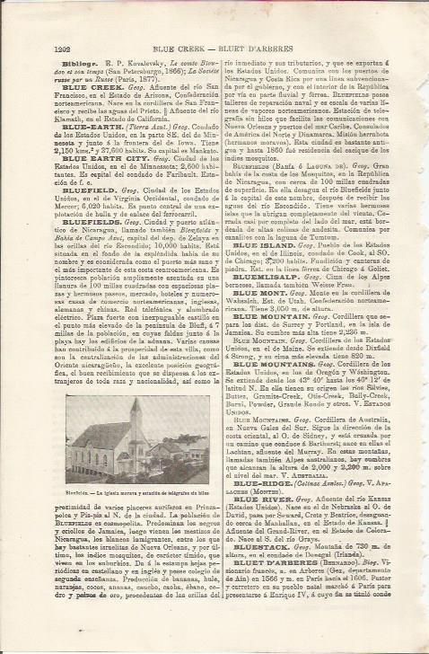 LAMINA ESPASA 34604: Iglesia de Bluefields, Nicaragua