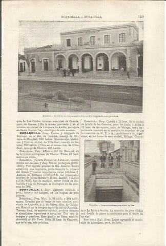 LAMINA ESPASA 34605: Estacion de Bobadilla, Logroño