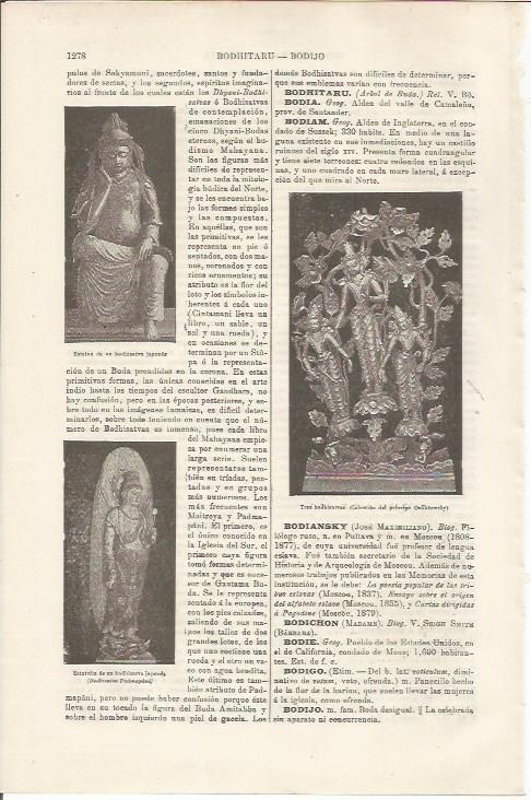 LAMINA ESPASA 34611: Estatuas de bodhisavtva