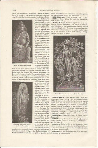 LAMINA ESPASA 34611: Estatuas de bodhisavtva