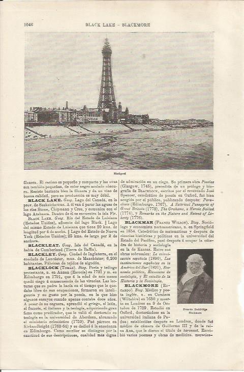 LAMINA ESPASA 34586: Vista de Blackpool