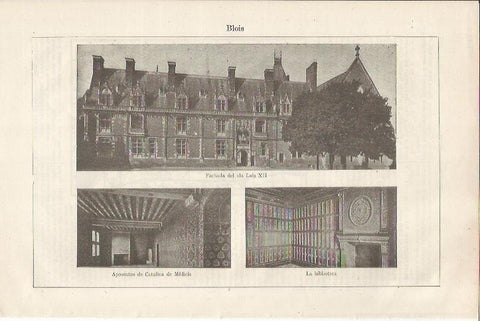 LAMINA ESPASA 34601: Castillo de Blois