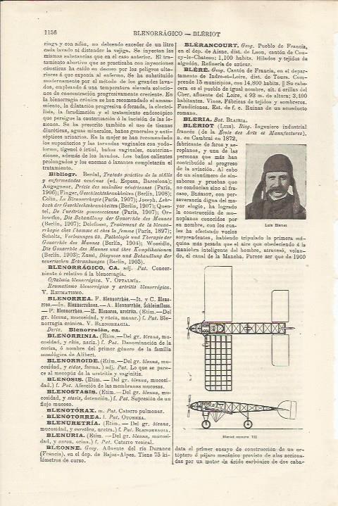 LAMINA ESPASA 34598: Luis Bleriot
