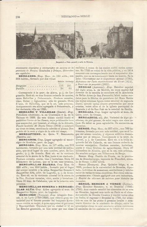 LAMINA ESPASA 34449: Calle de Holsein en Bergedorf
