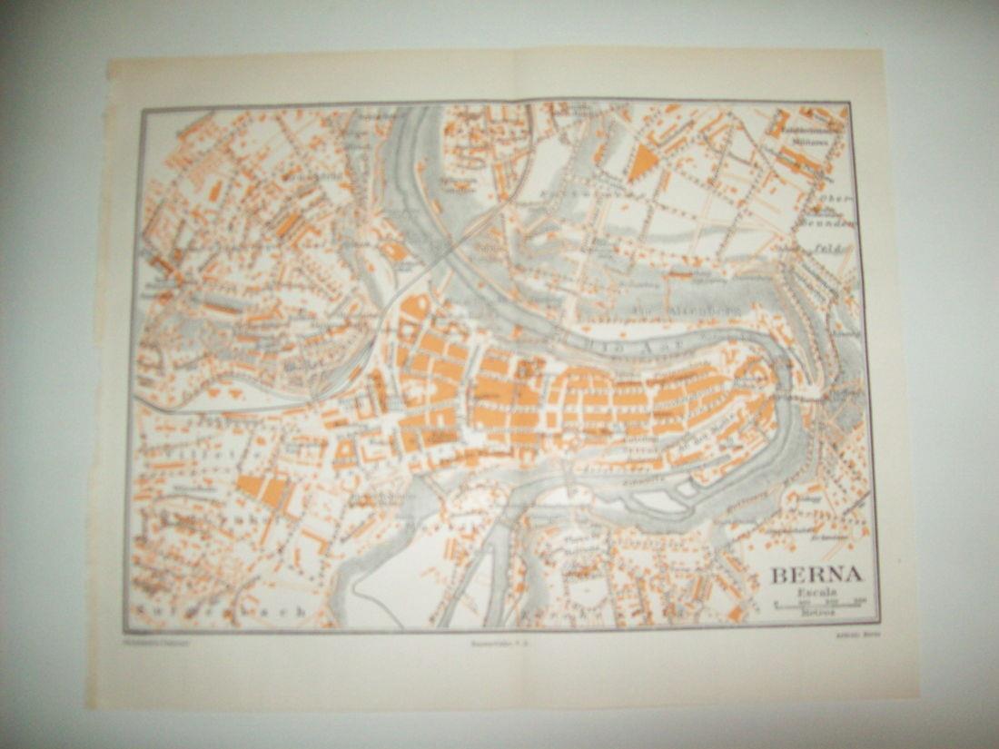 LAMINA ESPASA 34468: Plano de Berna
