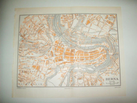 LAMINA ESPASA 34468: Plano de Berna